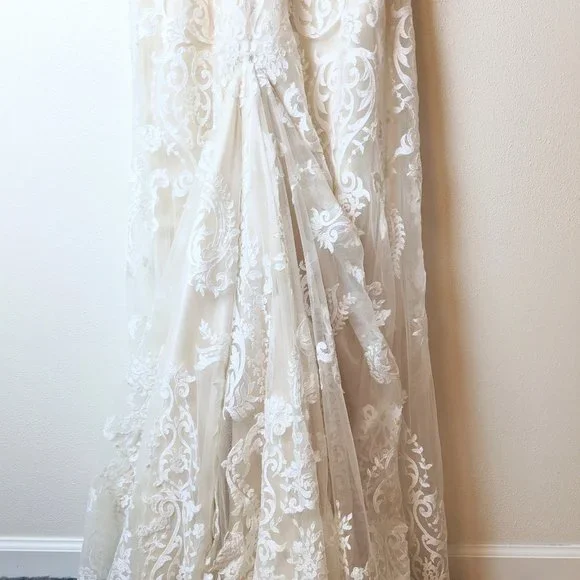 Sottero and Midgley Winifred Bridal Gown Size 10 ALTERED - Picture 14 of 16